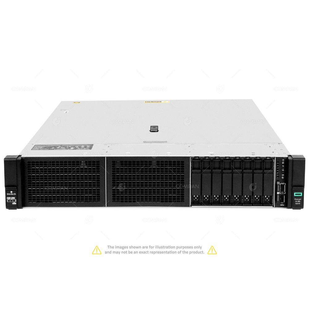 HPE Proliant DL385 G10 8SFF 2x EPYC 7451 512 GB RAM Rails